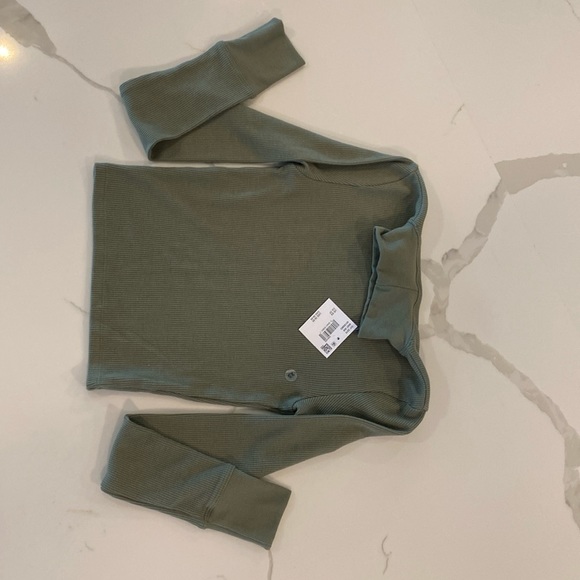 American eagle long sleeve waffle top - Picture 1 of 1